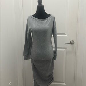SHEIN Gray Maxi Dress